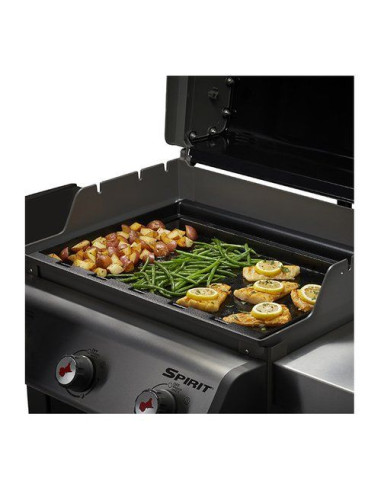 Piastra ghisa Weber 6790 SPIRIT per serie 300 Nero