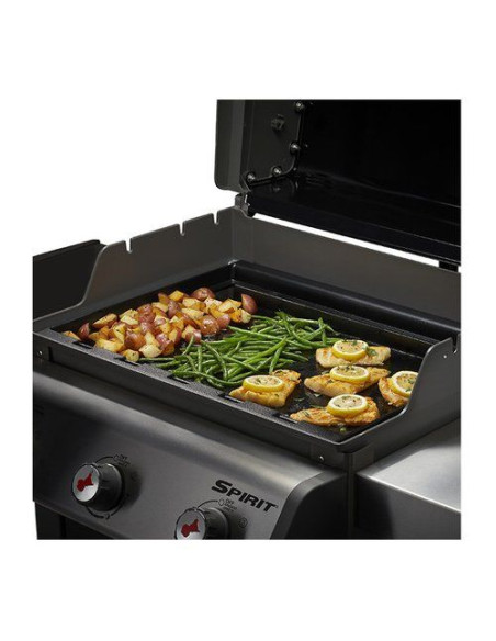 Piastra ghisa Weber 6790 SPIRIT per serie 300 Nero
