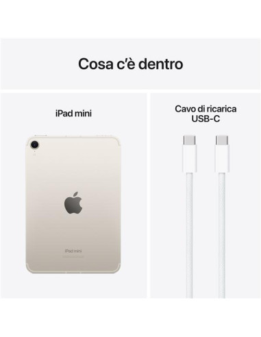 IPAD MINI WF CL 128GB STARLIGHT