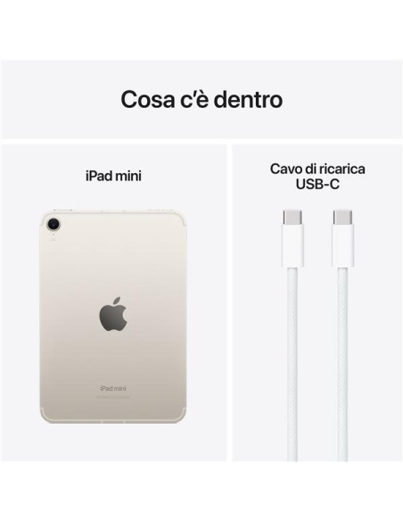 IPAD MINI WF CL 128GB STARLIGHT