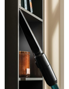 Hoover HF1P10P 011 Aspirapolvere elettrica Batteria Secco Senza sacchetto 0,7 L 165 W Nero, Blu 2,2 Ah 2