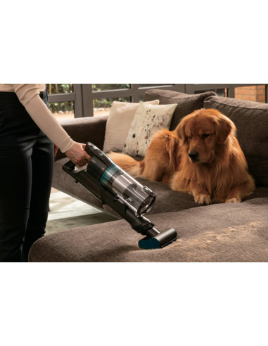 Hoover HF1P10P 011 Aspirapolvere elettrica Batteria Secco Senza sacchetto 0,7 L 165 W Nero, Blu 2,2 Ah