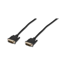 CAVO DIGITUS DVI-D TO DVI-D, M/M, 18+1 2MT, SINGLE LINK, NERO, AK320107020S