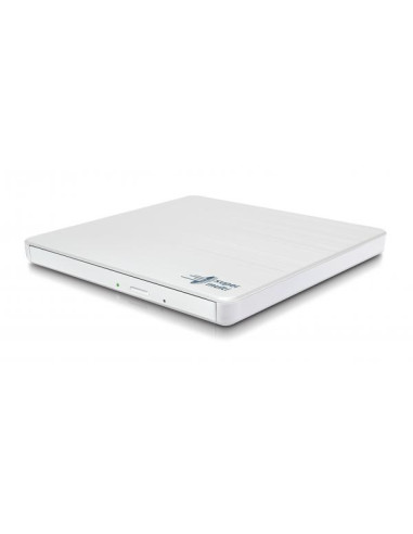 Hitachi-LG Slim Portable DVD-Writer lettore di disco ottico DVD±RW Bianco