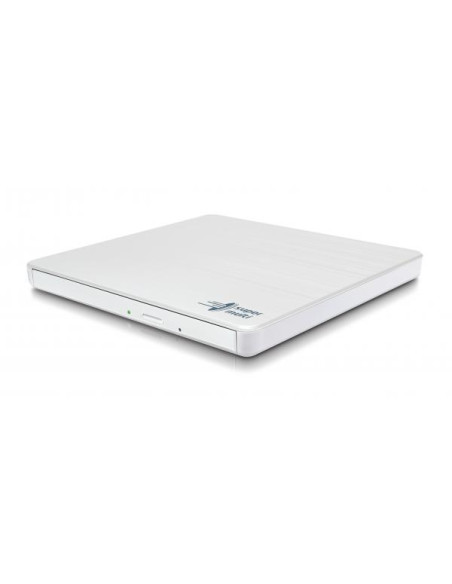 Hitachi-LG Slim Portable DVD-Writer lettore di disco ottico DVD±RW Bianco
