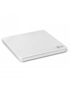 Hitachi-LG Slim Portable DVD-Writer lettore di disco ottico DVD±RW Bianco 2