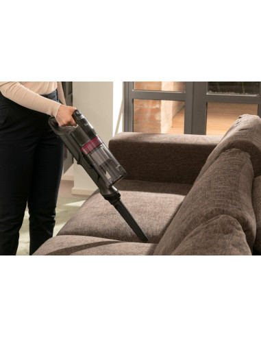 Hoover HF1P10HX 011 Aspirapolvere elettrica Batteria Secco Schiuma Senza sacchetto 0,7 L 165 W Magenta 2,2 Ah