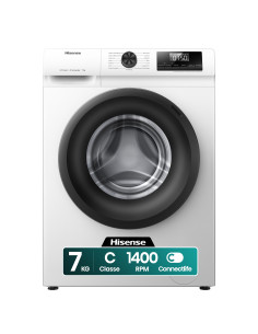 Hisense lavatrice WFQP701219VM 7 Kg Classe A Vapore Quick Wash Inverter