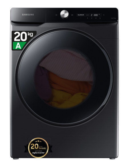 Samsung WF20DG8650BV/U3 lavatrice Caricamento frontale 20 kg 1000 Giri/min Nero