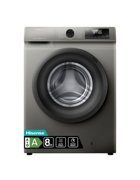 Hisense lavatrice WF1Q8041BT 8 Kg Classe A Quick Wash Partenza Ritardata Inverter