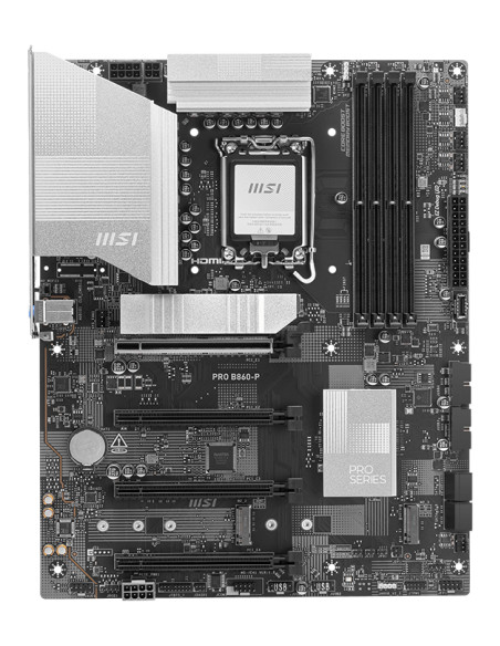 MSI PRO B860-P scheda madre Intel B860 LGA 1851 (Socket V1) ATX