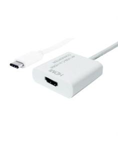 VALUE USB 3.1 - HDMI 0,1 m USB tipo-C Bianco