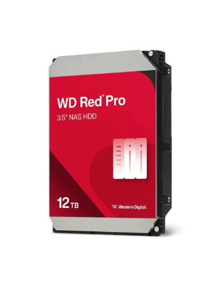 HD WD SATA3 12TB 3.5" RED PRO 7200RPM 256mb cache - NAS 8-16 SLOT HARD DRIVE - WD122KFBX