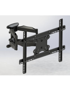 TECNO STAFFA PER TV DOPPIO SNODO UNIVERSALE NERO 23/65" ST011