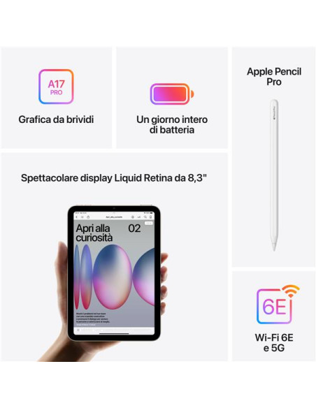 IPAD MINI WF CL 512GB SPACE GRAY