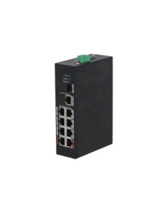 Dahua Technology PoE PFS3110-8ET-96 Non gestito Fast Ethernet (10/100) Supporto Power over Ethernet (PoE) Nero