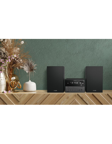 Philips Serie 3000 TAM3505M2/12 set audio da casa Microsistema audio per la casa 20 W Nero