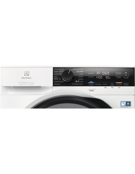 Electrolux EW7W495G Lavasciuga 700 SteamCare 9 kg