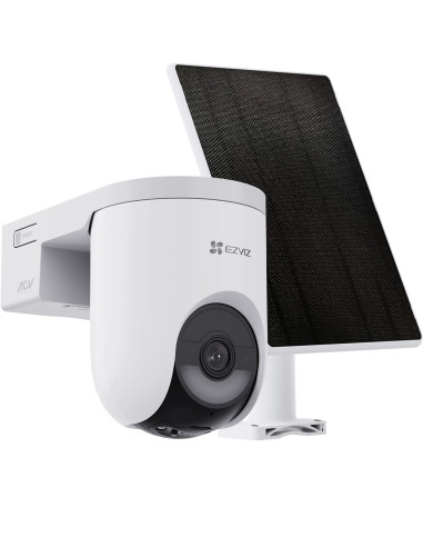 EZVIZ HB8 LITE +5W SOLAR PANEL KIT TELECAMERA MOTORIZZATA DA ESTERNO A BATTERIA DA 5200MAH, RISOLUZI
