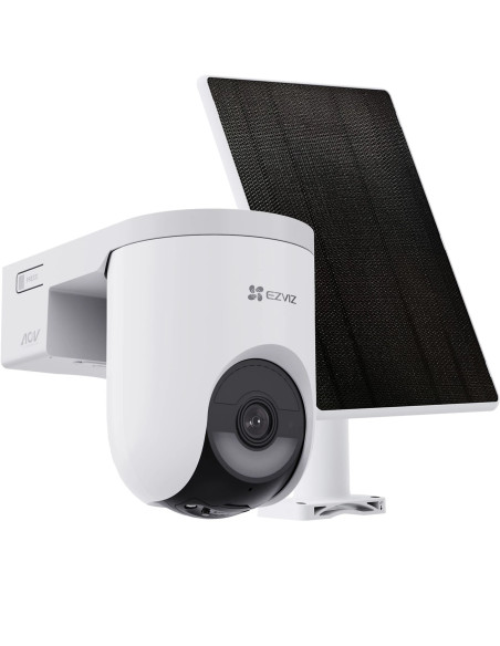 EZVIZ HB8 LITE +5W SOLAR PANEL KIT TELECAMERA MOTORIZZATA DA ESTERNO A BATTERIA DA 5200MAH, RISOLUZI