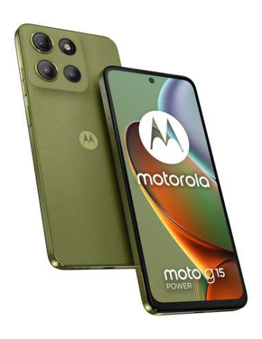 Motorola moto g15 power 17,1 cm (6.72") Doppia SIM Android 15 4G USB tipo-C 8 GB 256 GB 6000 mAh Verde