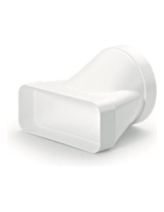 Raccordo tubo cappa Airforce AFC4043006 tondo 150mm rettangolare Bianc