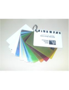 CARD/BADGE 0.76MM SILVER  500 CARD