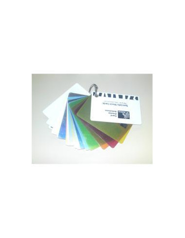 CARD/BADGE 0.76MM SILVER  500 CARD