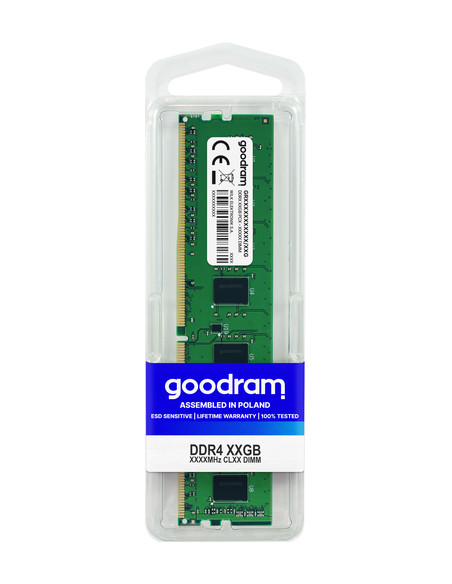 Goodram GR3200D464L22/16G memoria 16 GB 1 x 16 GB DDR4 288-pin DIMM