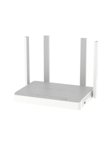 Keenetic Skipper DSL (KN-2112) router wireless Gigabit Ethernet Dual-band (2.4 GHz/5 GHz) Grigio, Bianco