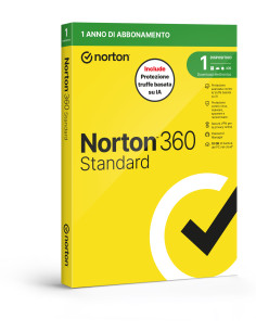Norton 360 Standard 2026 | Antivirus per 1 Dispositivo Licenza di 1 Anno