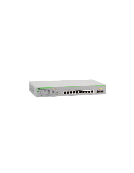 Allied Telesis GS950/10PS Gestito Gigabit Ethernet (10/100/1000) Supporto Power over Ethernet (PoE) Verde, Grigio