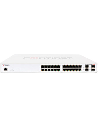 FORTISWITCH-124G-FPOE L2 FORTIGATE SWITCH CON P. POE MULTIGIGABIT 24X 2.5G/1G/100M P. 8X 802.3BT