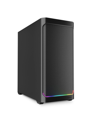 SHARKOON CASE AK4 ATX RGB STRIP BLACK