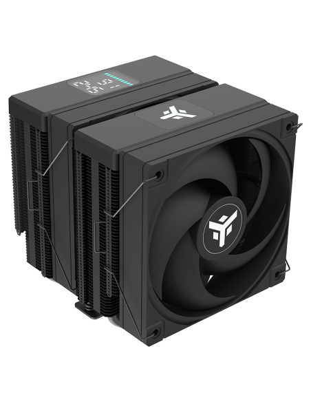 itek ICY-6HAT Processore Raffreddatore d'aria 12 cm Nero