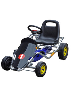 Veicolo da corsa per bambini Nero Plastica