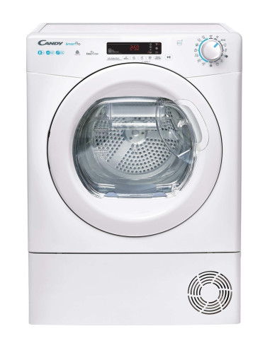 Candy Smart Pro , Asciugatrice 8 KG, Classe E, Bianco, Vapore, Wi-Fi, CSOE H8A2DE-S