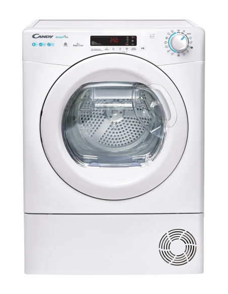 Candy Smart Pro , Asciugatrice 8 KG, Classe E, Bianco, Vapore, Wi-Fi, CSOE H8A2DE-S