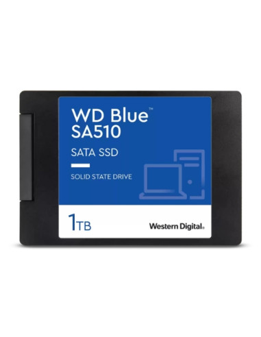 SSD WD 1TB BLUE 2.5" SA510 SATA3 Read:560MB/S-Write:500MB/S WDS100T3B0A-00AXR0