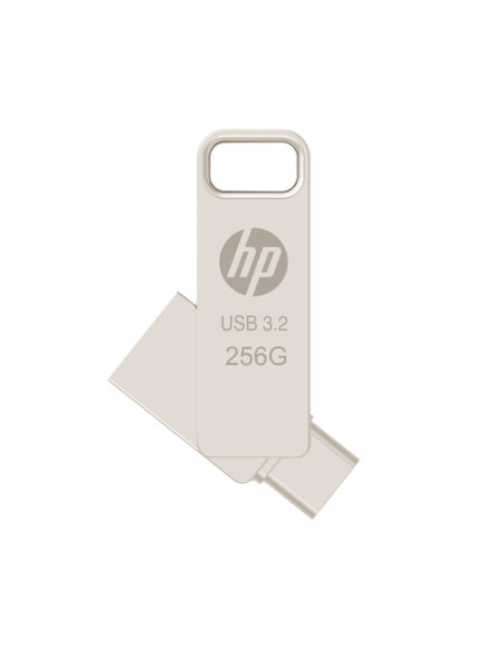 HP HPFD206C-256 unità flash USB 256 GB USB Type-A / USB Type-C 3.2 Gen 2 (3.1 Gen 2) Argento