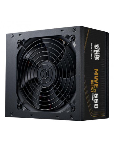 Cooler Master MWE Bronze 550 V3 230V alimentatore per computer 550 W 24-pin ATX ATX Nero