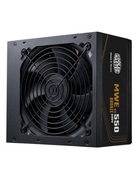 Cooler Master MWE Bronze 550 V3 230V alimentatore per computer 550 W 24-pin ATX ATX Nero