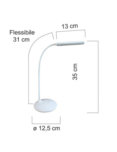 LAMPADA NELLY BIANCA