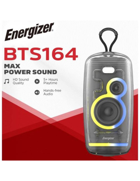 ENERGIZER SPEAKER BT + 2400MAH PORTABLE IPX65