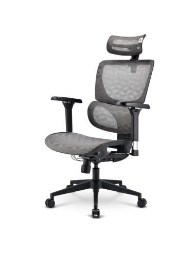SHARKOON SEDIA OFFICE FABRIC SEAT BASE 4D ARMREST 5 HEIGHTS ADJUSTABLE  MAX WEIGHT CAPACITY 150KG