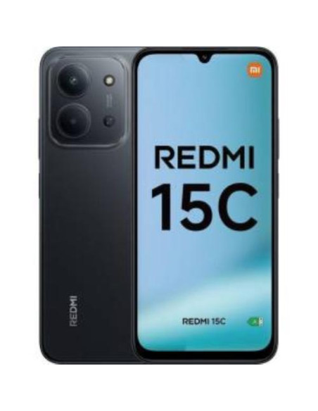 XIAOMI REDMI 15C 4+256GB 6.9" MIDNIGHT BLACK DS EU