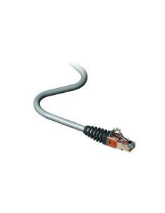 Patch Cat 6A 1.5m  Stranded 4 Pair RJ45 Blade Patch Cord Grey LSHF/LSZH IEC 332.1 Sheathed Cable with Grey Boo