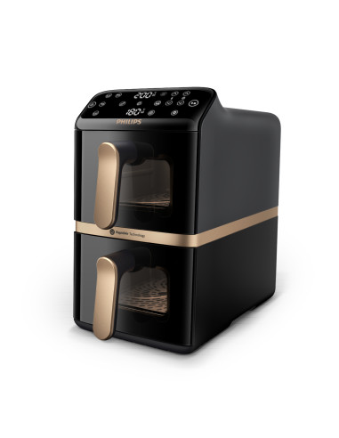 Philips Serie 4000 Airfryer con doppio cestello verticale