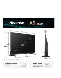 32 A59Q QLED FHD SMART VIDAA U9
