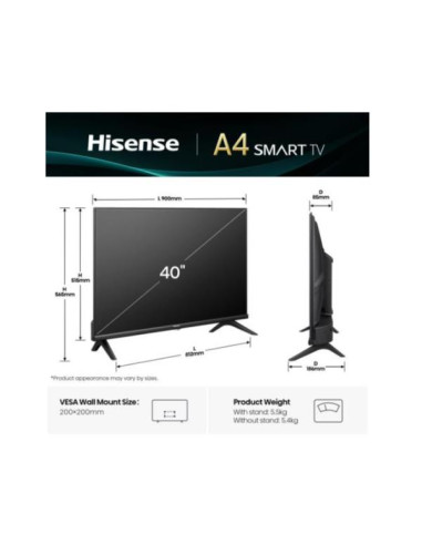 40 A49Q FHD SMART VIDAA